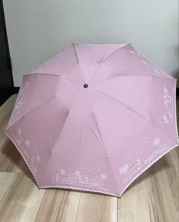 루루기네스 양산 핑크 우산 LULU GUINNESS 야자수 우천 겸용