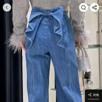 백 리본 데님