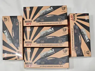 MINIGT 1/64 LB-WORKS 람보르기니 아벤타도르 5 세트