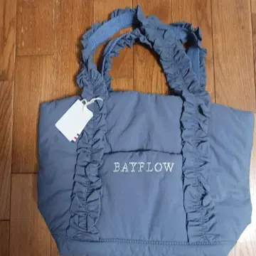 BAYFLOW 프릴 토트백 그레이