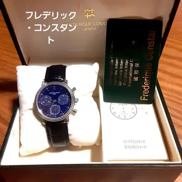 프레드릭 콘스탄트 데이트 크로노그래프 남성용 손목시계 작동 상품