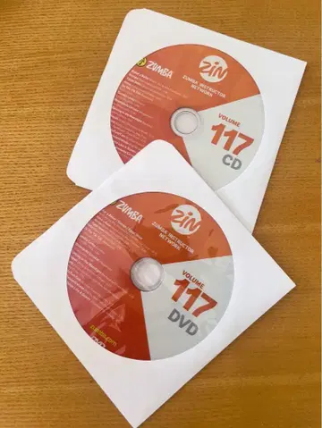 Zumba 117 볼륨 CD DVD 세트