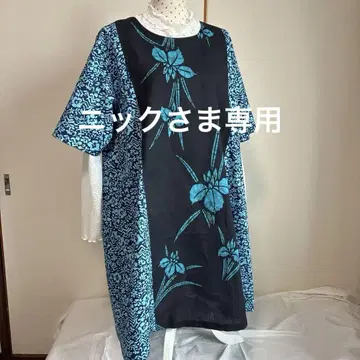유카타 리메이크 튜닉 원피스