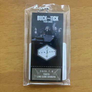 BUCK-TICK TOUR2025 스브로사 공연장 한정판 아크릴 키링