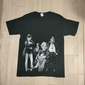 고릴라즈 Gorillaz 일본 방문 상품 티셔츠