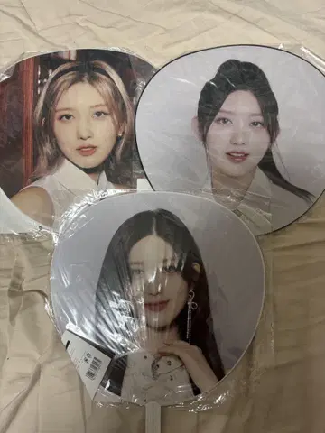 IVE 가울 부채 세트