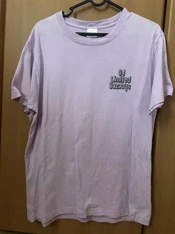 04 Limited Sazabys 티셔츠 M 사이즈 라벤더