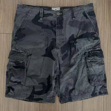 AMERICAN EAGLE 카모 패턴 하프 팬츠 US40 XL