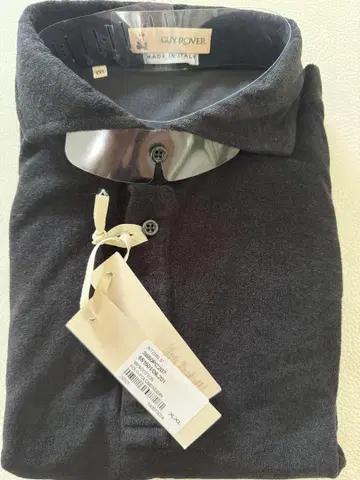 GUY ROVER 피케 셔츠 파일 원단 2XL 블랙