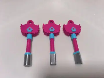 오징어 게임 열쇠 키링 3개 세트