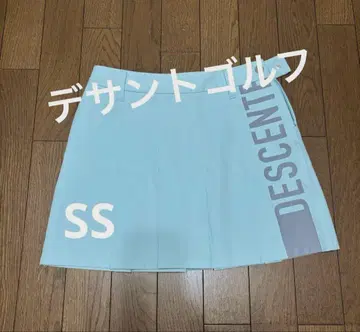 데상트 골프 스커트 스카이블루