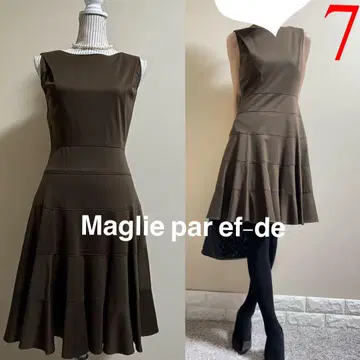 Maglie par ef-de 마글리에파에프데 원피스 S 올리브