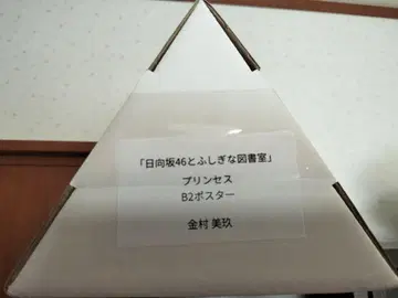 히나타자카46 히나 도서 프린세스 포스터 카네무라 미쿠