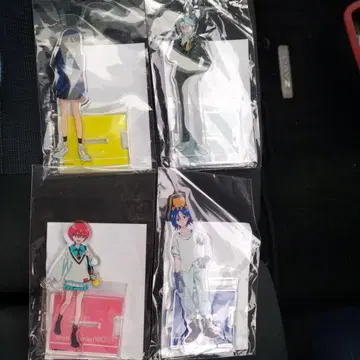 기동전사 건담 지크 액스 연결 아크릴 스탠드 4종류 새상품
