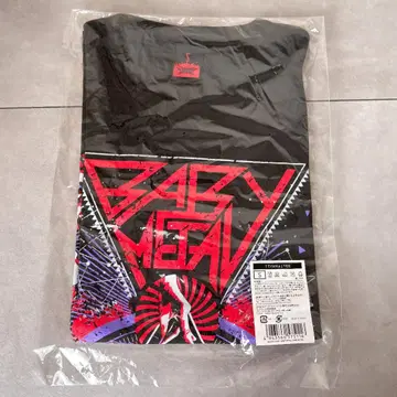BABYMETAL LIVE 티셔츠 Trinity TEE SIZE S