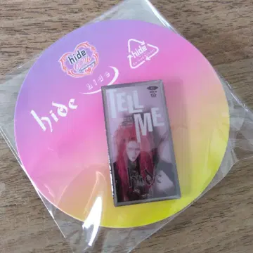 hide 60th 핀즈 캡슐 vol.1 핀즈 핀 배지 TELLME