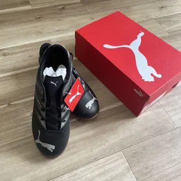 Puma 축구 스파이크 블랙/실버