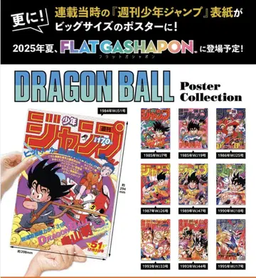 드래곤볼 포스터 컬렉션 전종 세트 DRAGONBALL
