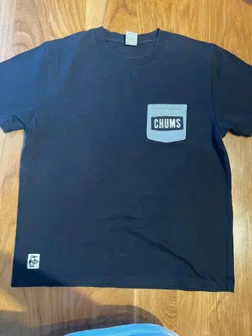 참스 CHUMS 티셔츠 PKT CH01-1779 M 블랙