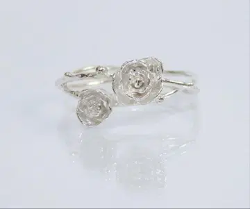 미사용품 Ainsel 로즈 반지 핑키 3호 silver925