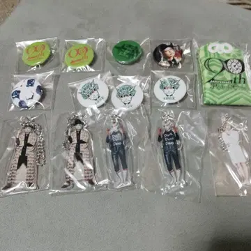 seek 캔뱃지 & 아크릴 키링 & 부적 세트