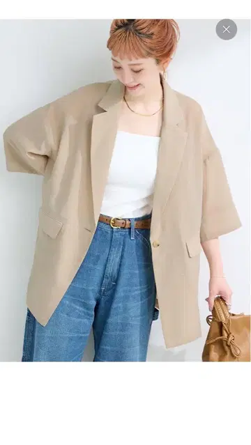 BC 재고 하프 슬리브 자켓