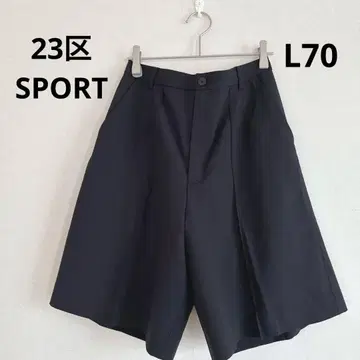 23구 스포츠 큐롯 숏팬츠 숏 팬츠 블랙 검정 70 골프 빅 사이즈