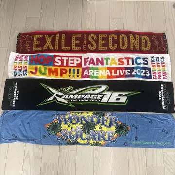 라이브 타월 세트 EXILE THE SECOND 외 4장