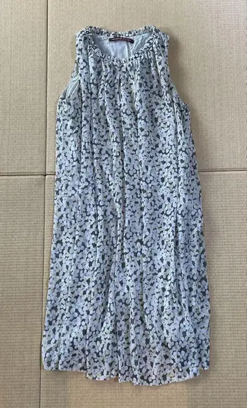 COMPTOIR DES COTONNERS 슬리브리스 롱 원피스 USA