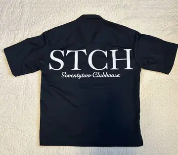 STCH Seventytwo Clubhouse 반팔 셔츠 블랙