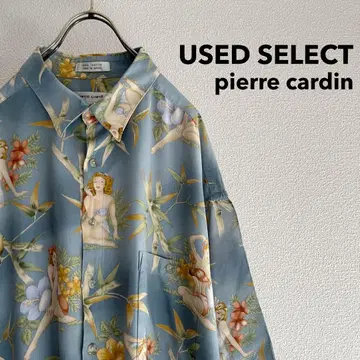 구제 의류 "CAMPIA MODA" 레이온 하와이안 셔츠