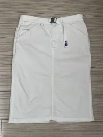 THE NORTH FACE 화이트 타이트 스커트