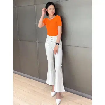 GYDA 사이드 플레어 팬츠 S