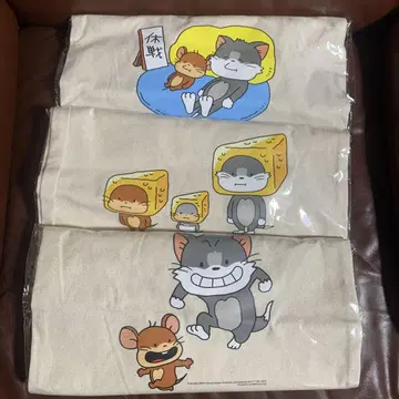 TOM and JERRY FUNNY ART! 4 토트백 전 3종 컴프