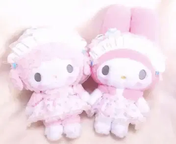 산리오 메렌게 파티 마이멜로디 피아노 봉제 인형 세트