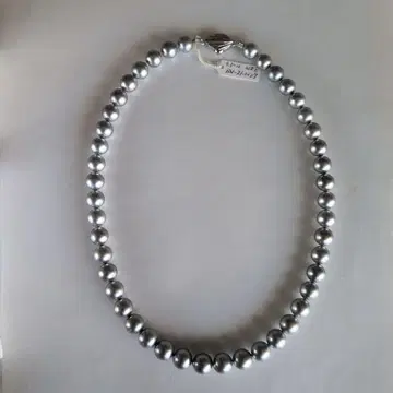 [새상품] 남양 그레이 진주 초커 (44cm) (8.5~10mm)