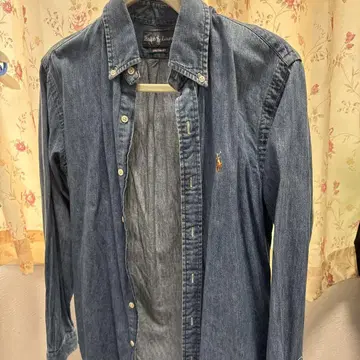 Ralph Lauren 다크 블루 데님 셔츠