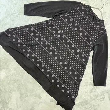 Lamage 원피스 도트 블랙 사이즈 M~L