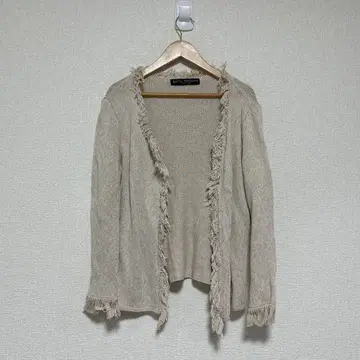 케이타 마루야마 프린지 가디건 코튼