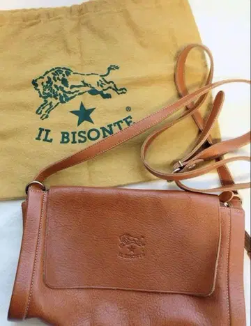 IL BISONTE 브라운 숄더백 수납 가방 포함