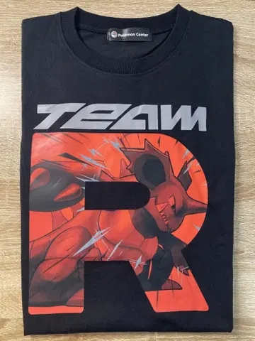 포켓몬 Team rocket 로켓단 티셔츠 니도킹 M 사이즈