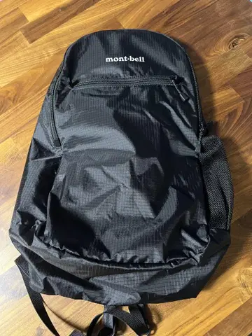 미사용 새상품 mont-bell 몽벨 포켓형 라이트 팩 18 남녀 공용