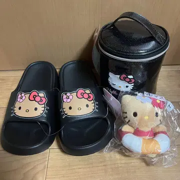 헬로키티 윙크 키티 메이크업 가방 일광화상 키티 샌들 마스코트