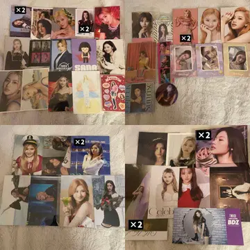 TWICE 사나 엽서 및 부속품 묶음 판매