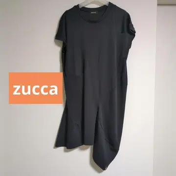 zucca 비대칭 원피스 다크 그레이