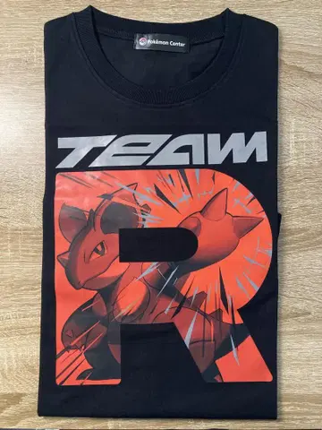 포켓몬 Team rocket 로켓단 티셔츠 니도쿠인 M 사이즈