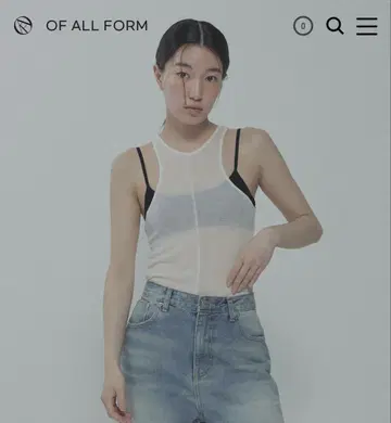 oaf 시어 탱크탑