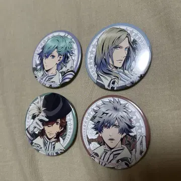 QUARTET NIGHT 진심 LOVE 킹덤 플라워 캔뱃지 세트