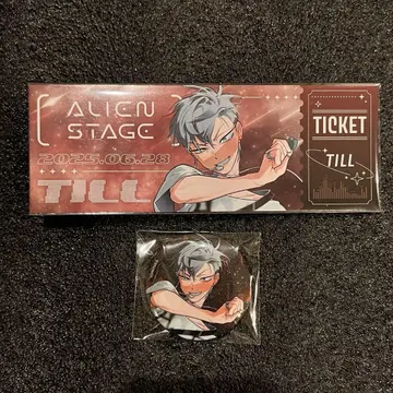 ALIEN STAGE 틸 카드 캔뱃지