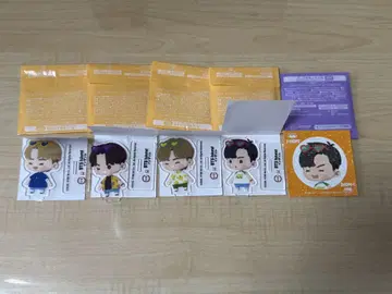 BTS island 인더솜 스시로 콜라보 아크릴 스탠드 스티커